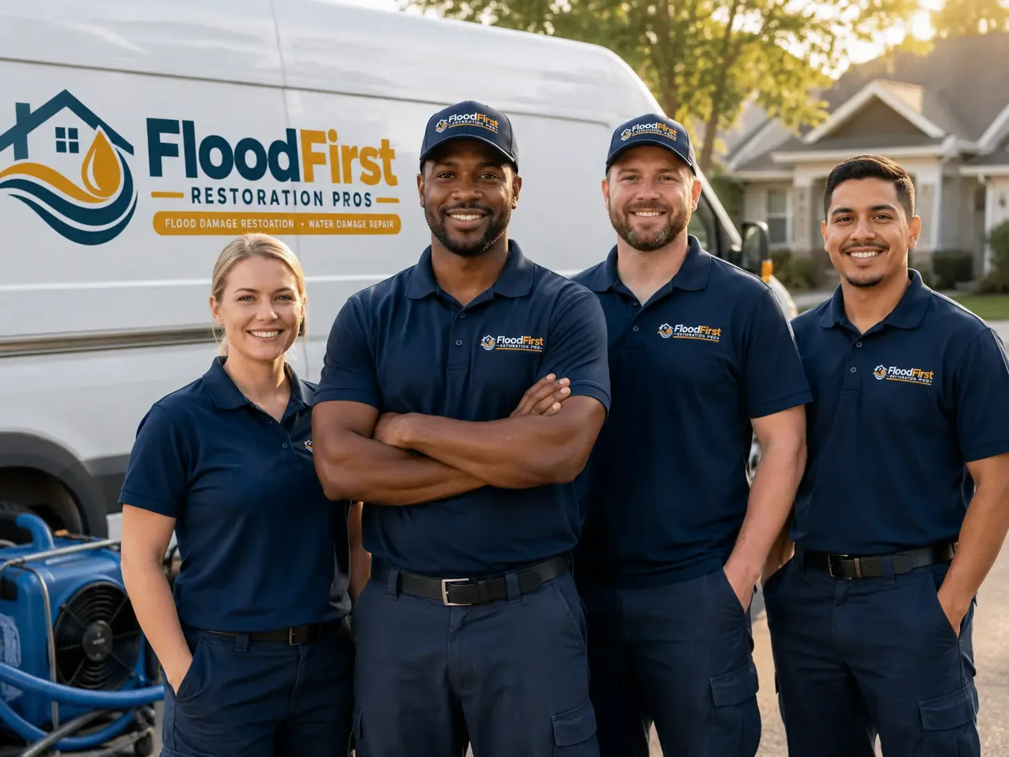 Flood Damage Restoration company in Hawkins, WI